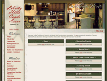 Tablet Screenshot of libertyhillscondo.com